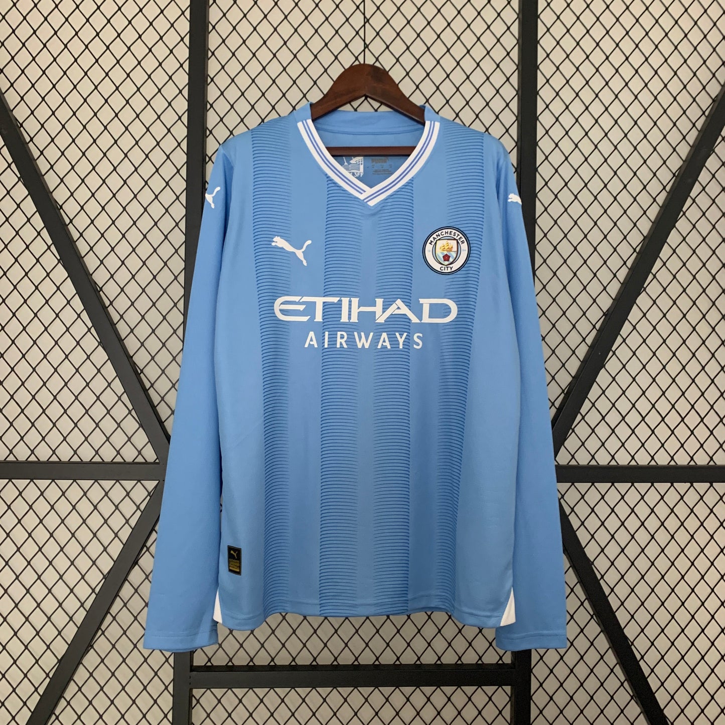 Camiseta Manchester City Local 2024/25 | Versión Fan Manga Larga