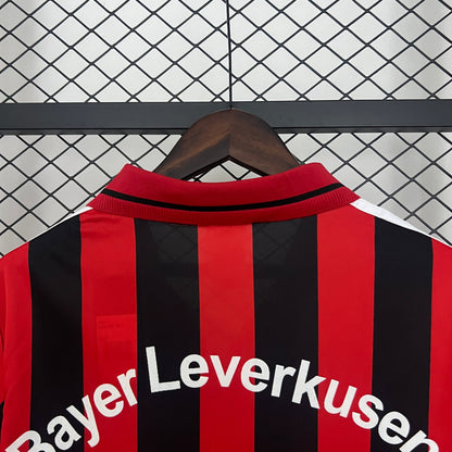 Camiseta Bayer 04 Leverkusen Local Retro 2001/02 Versión Fan
