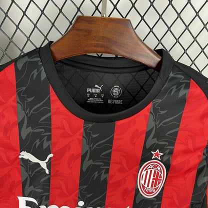 Camiseta AC Milán Manga Larga Local 2025/26 Versión Fan