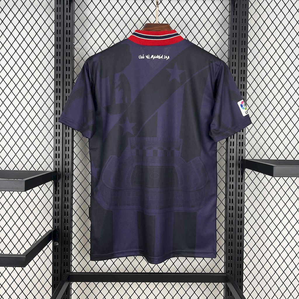 Camiseta Atlético De Madrid Tercera Retro 1995/96 Versión Fan