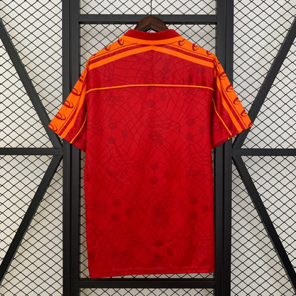 Camiseta AS Roma Local Retro 1995/96 Versión Fan