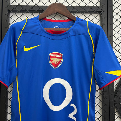 Camiseta Arsenal Visita Retro 2004/05 Versión Fan