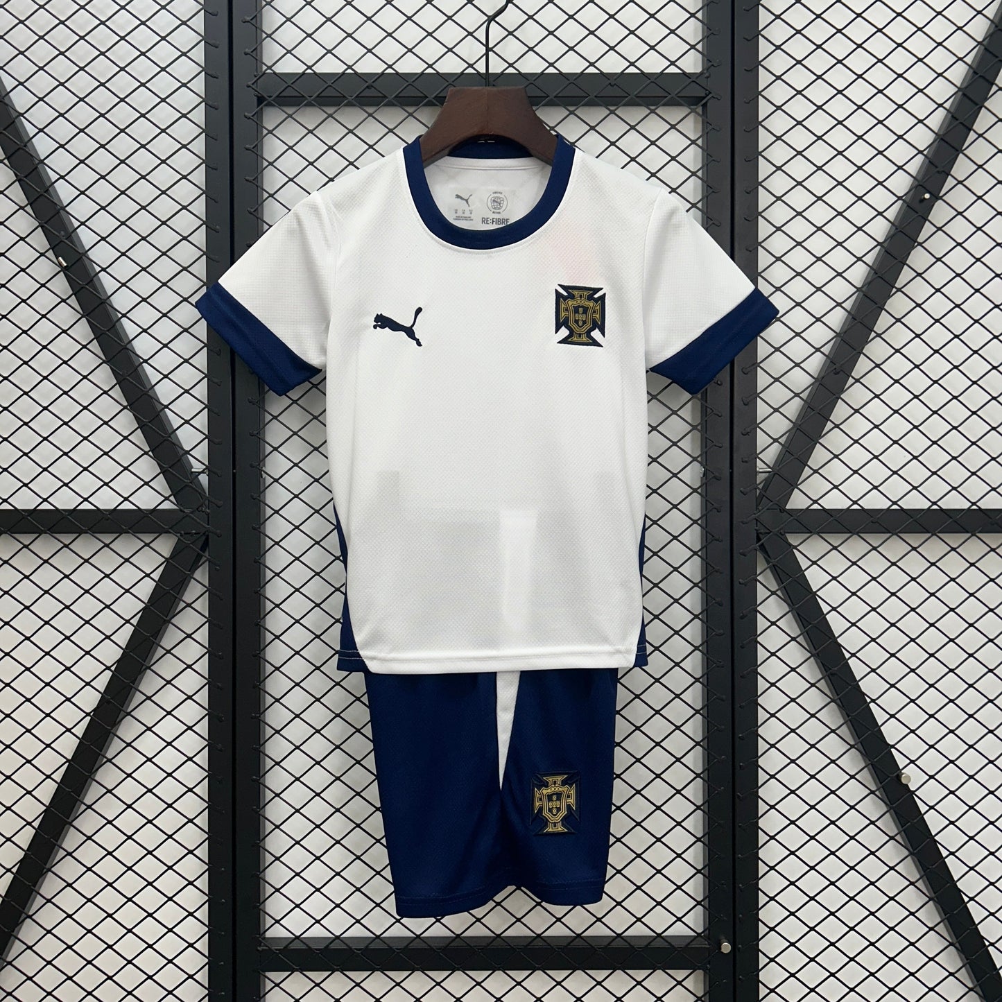 Portugal Kit Niño Entrenamiento Blanca 2025/26