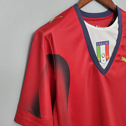 Camiseta Italia Arquero 2006 Roja | Retro