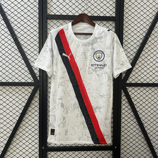 Camiseta Manchester City Visita 2025/26 Versión Fan