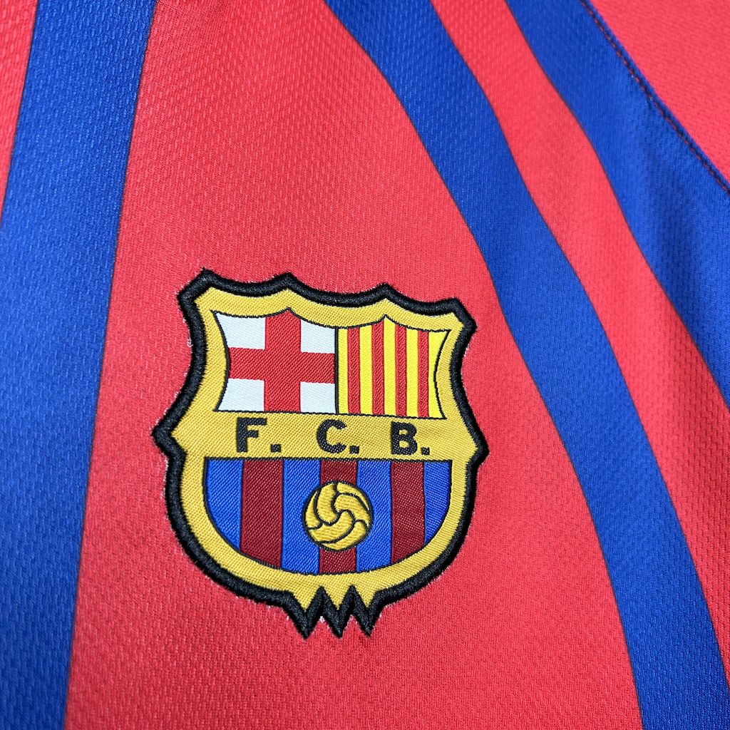 Camiseta FC Barcelona Local Europa Retro 1997/98