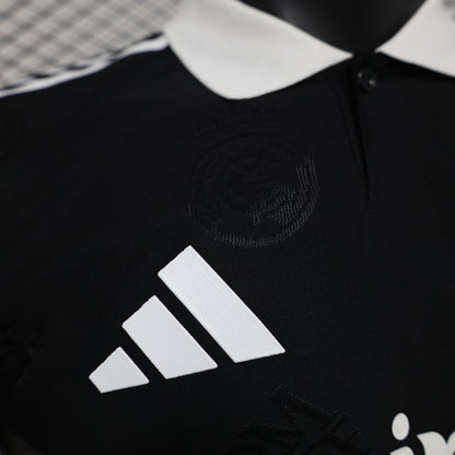Real Madrid Polo Negro 2025/26 Versión Jugador
