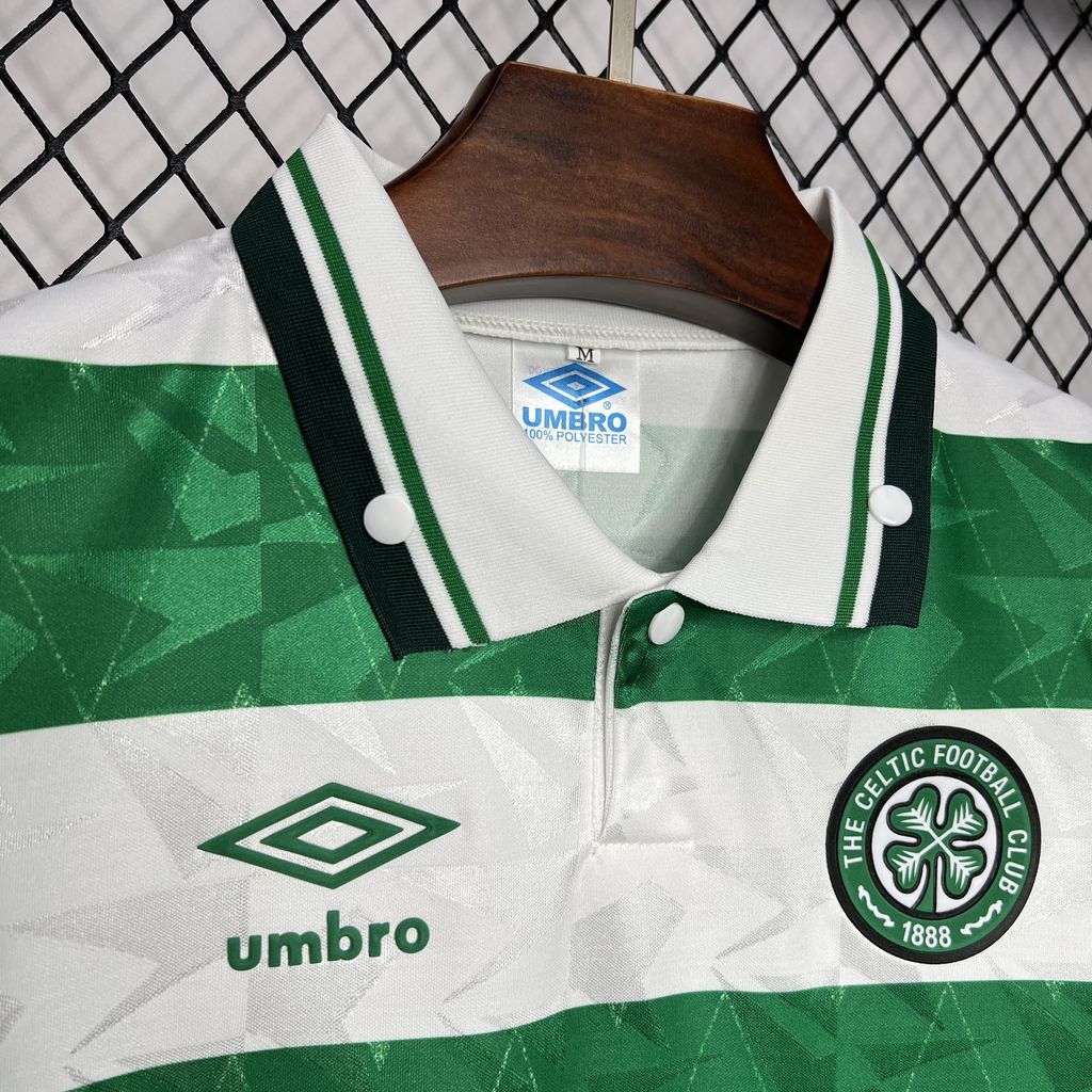 Camiseta Celtic Local Retro 1989/91