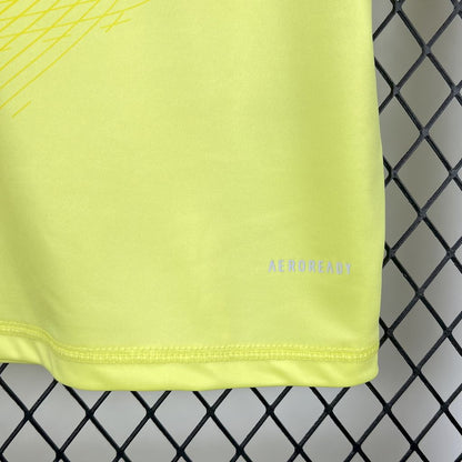 Camiseta Arsenal Portero Amarillo 2025/26 Versión Fan