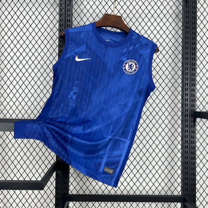 Camiseta Chelsea Sin Mangas 2025/26 Versión Fan