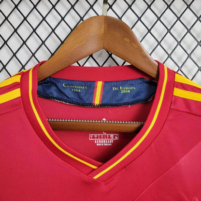 Camiseta España Local Retro 2012 Versión Fan