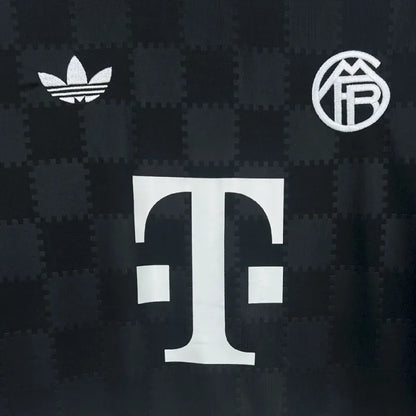 Camiseta Bayern Munich Negra 2025/26 Versión Fan