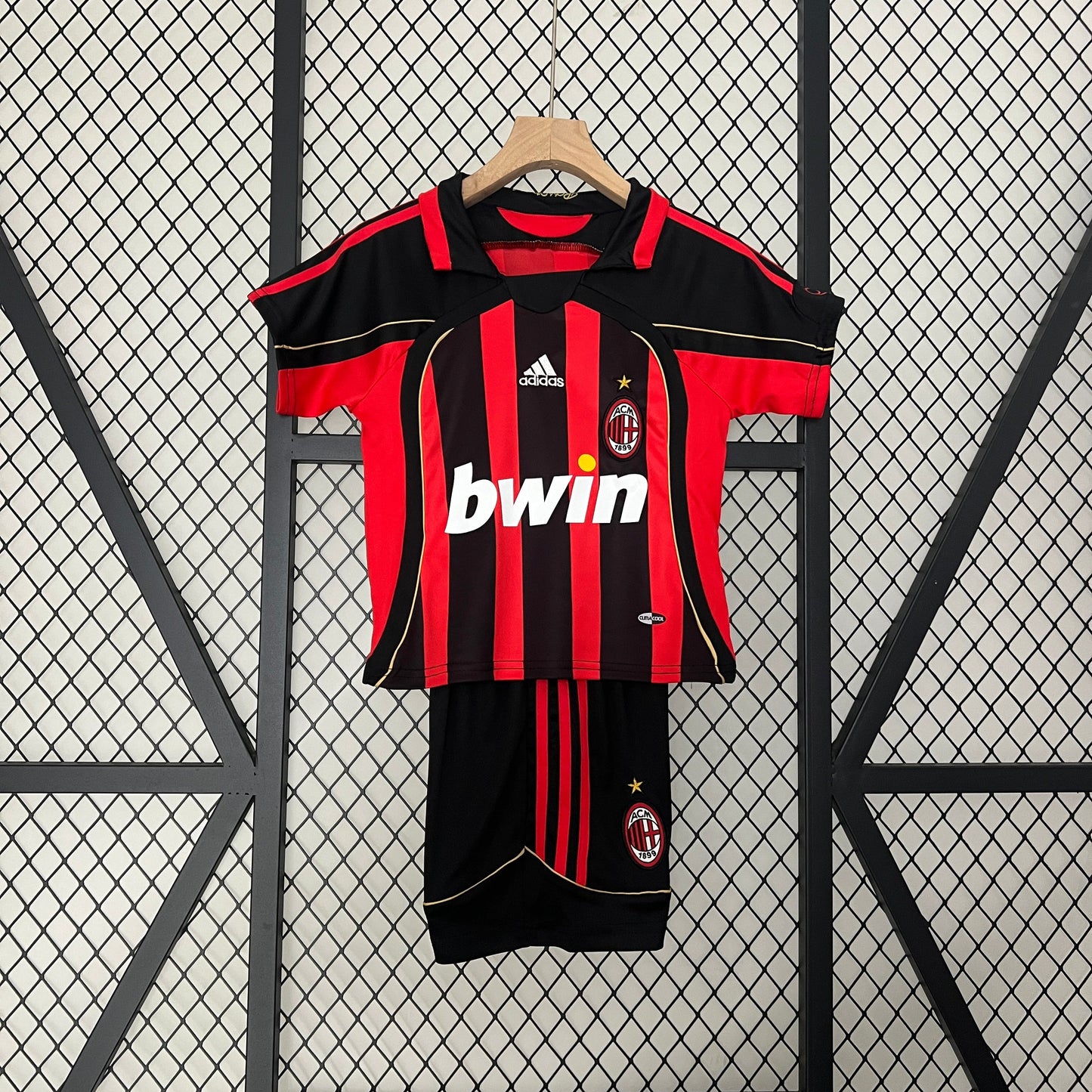 Conjunto niños AC Milan Local 2006/07| Retro