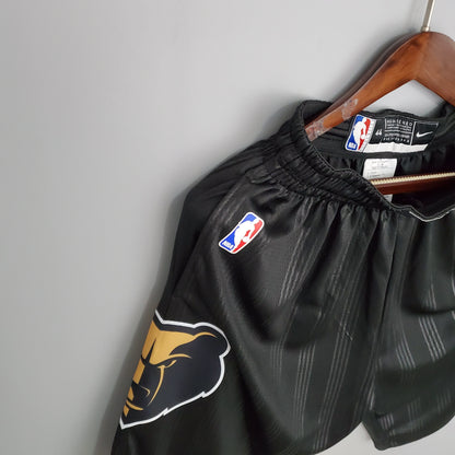 Camiseta Memphis Grizzlies "City Edition" Shorts Negros