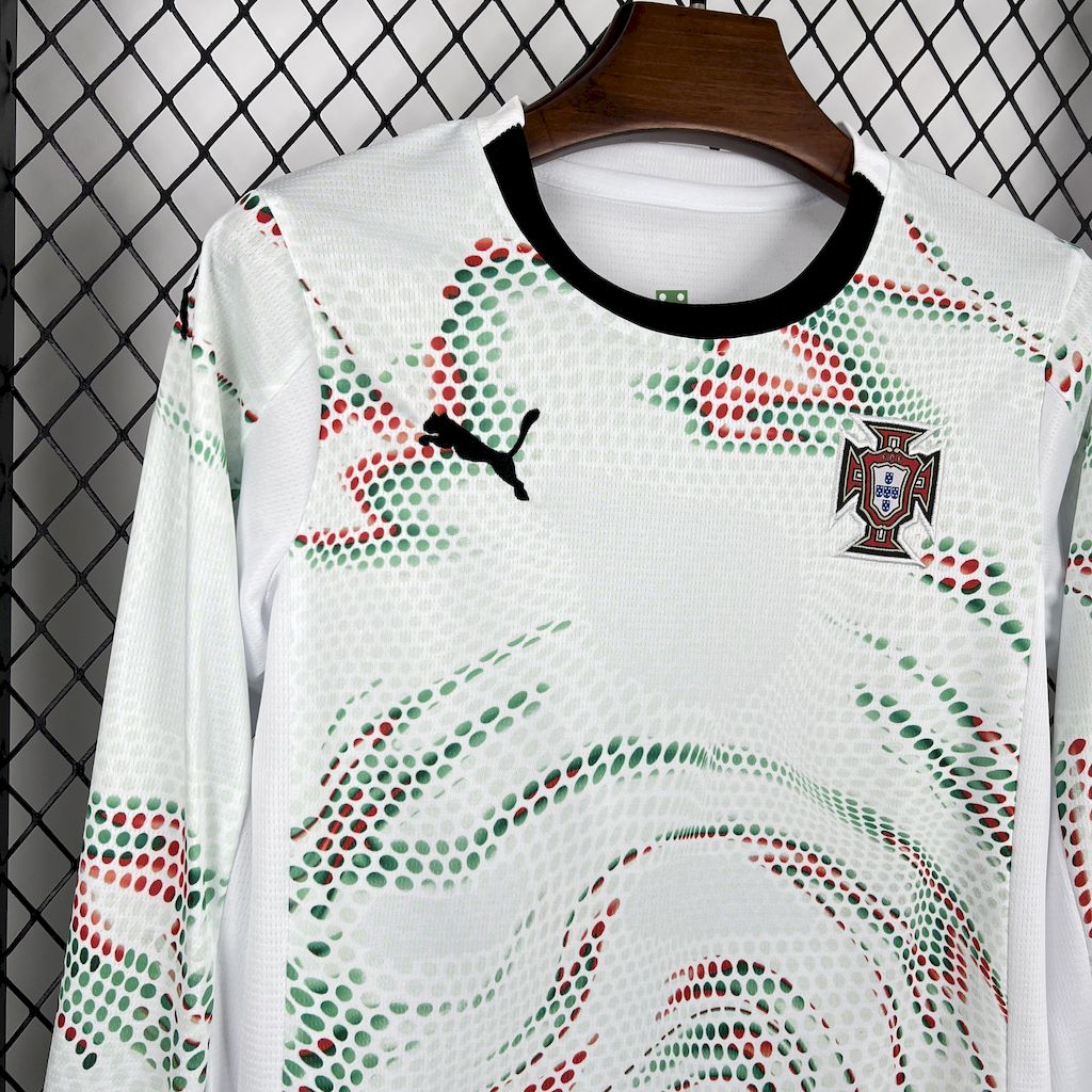 Portugal Kit Niños Manga Larga Visita 2025/26