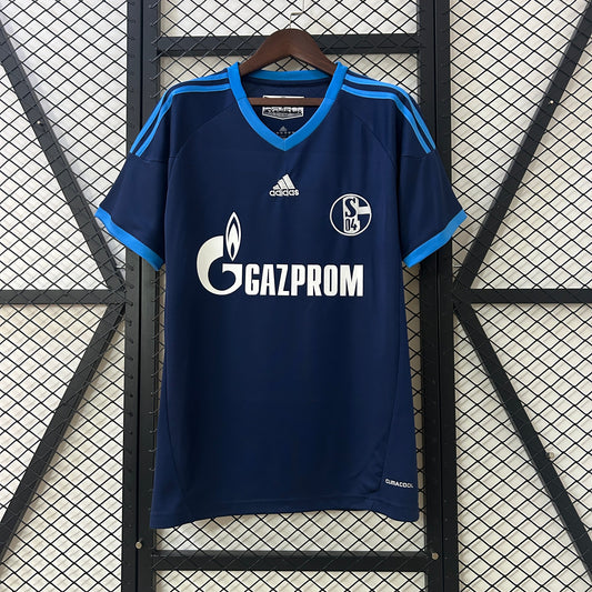 Camiseta Schalke 04 Visita Retro 2010/11 Versión Fan