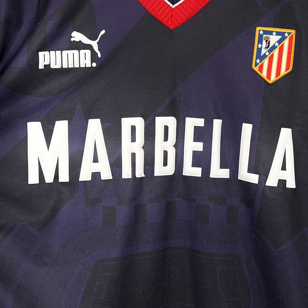 Camiseta Atlético De Madrid Tercera Retro 1995/96 Versión Fan
