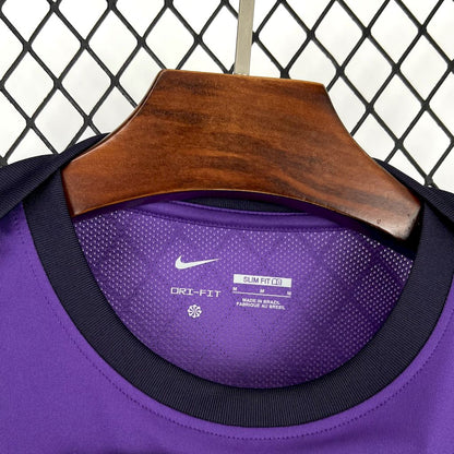 Camiseta Corinthians Pre-Partido Morado 2025/26 Versión Fan