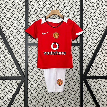 Conjunto niños Manchester United Local 2005/06 | Retro