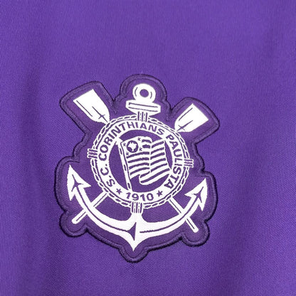 Camiseta Corinthians Pre-Partido Morado 2025/26 Versión Fan