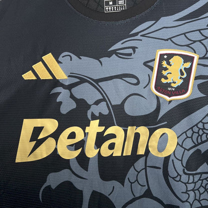 Camiseta Aston Villa Dragon 2025/26 Versión Fan