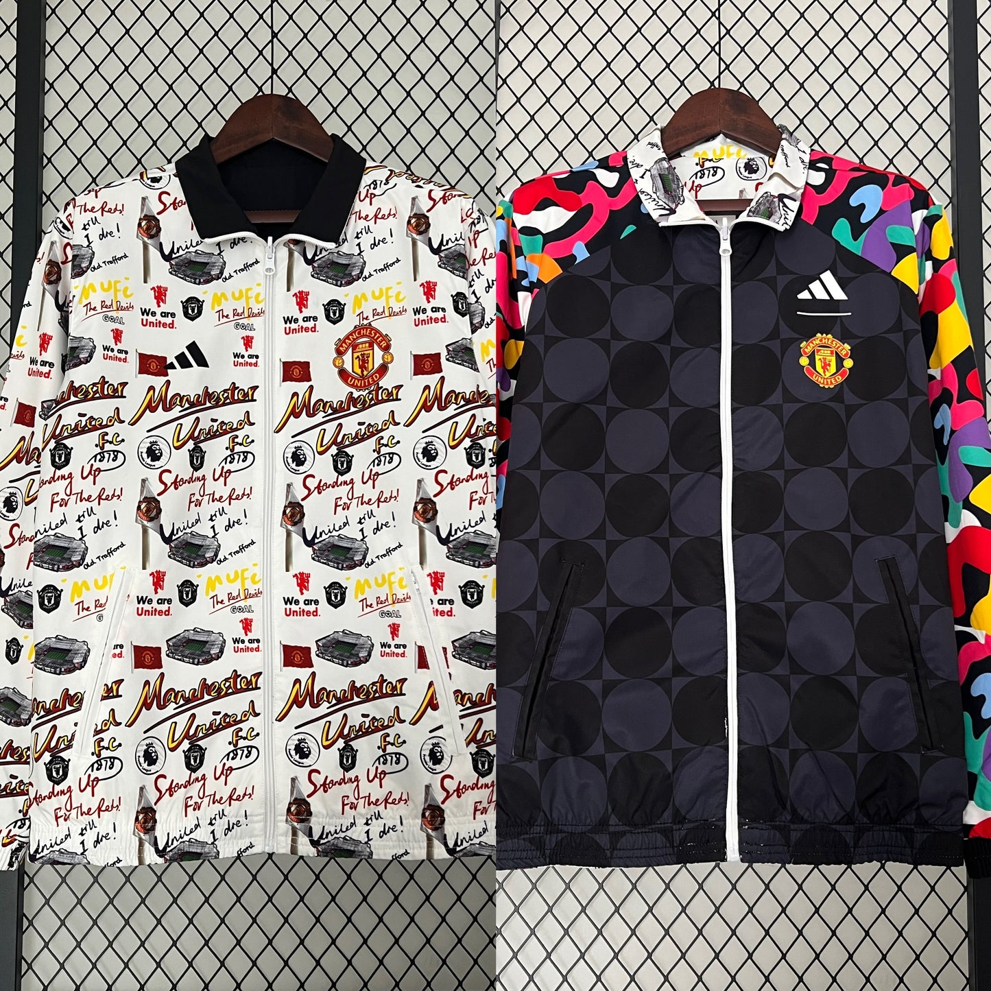 Cortavientos Manchester United Reversible Especial Edition