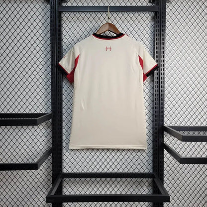 Camiseta Liverpool Visita 2025/26 Versión Mujer