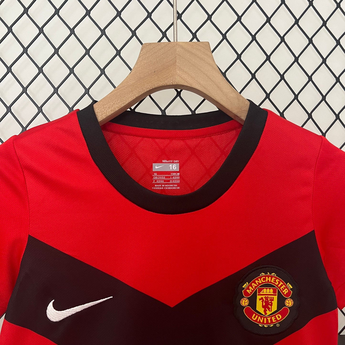 Conjunto niños Manchester United 09/10 Local | Retro