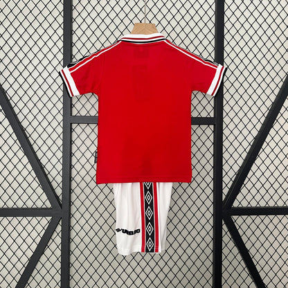 Conjunto niños Manchester United 98/99 Local | Retro