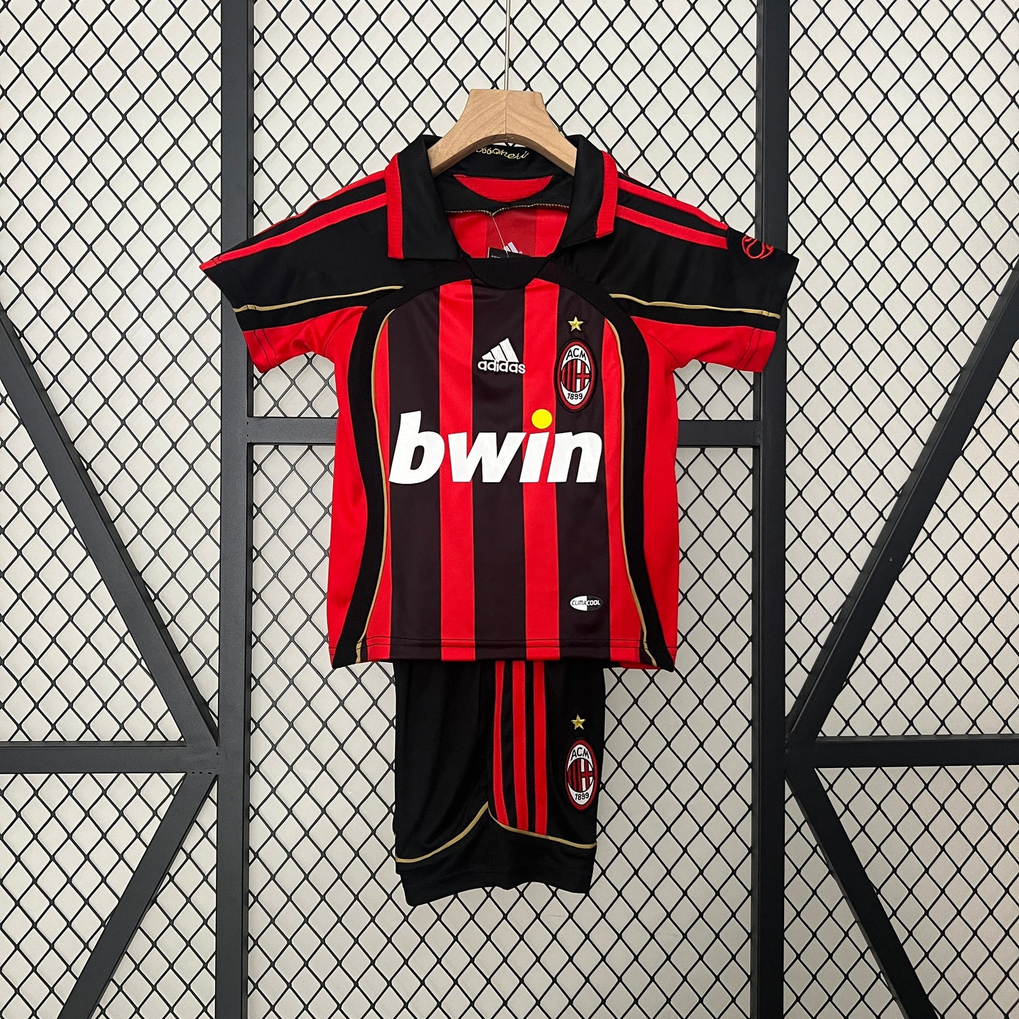 Conjunto niños AC Milan 06/07 Local | Retro