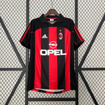 Camiseta AC Milán Local 2001/02 | Retro