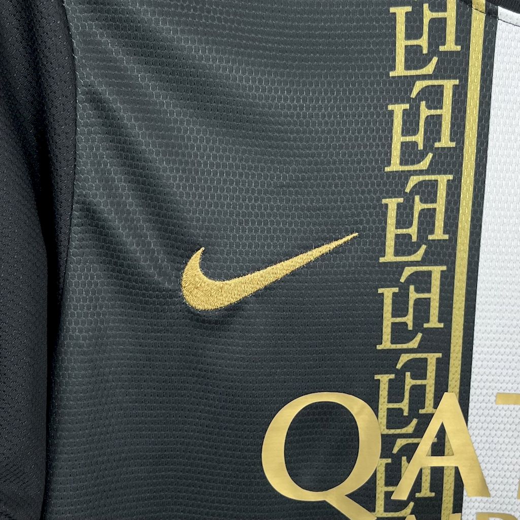 Paris Saint-Germain "Negro y Dorado" 2025/26 Versión Fan