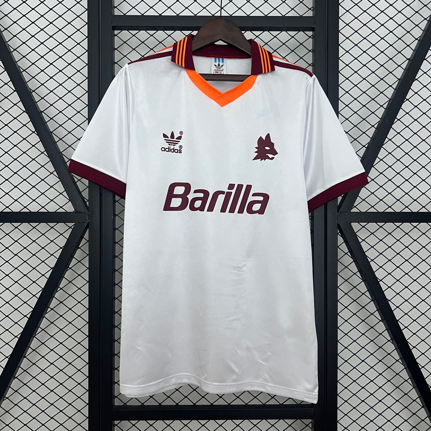 Camiseta AS Roma Visita Retro 1992/94 Versión Fan