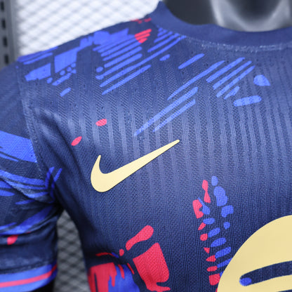 Camiseta FC Barcelona Edición Especial Azul 2025/26 Versión Jugador