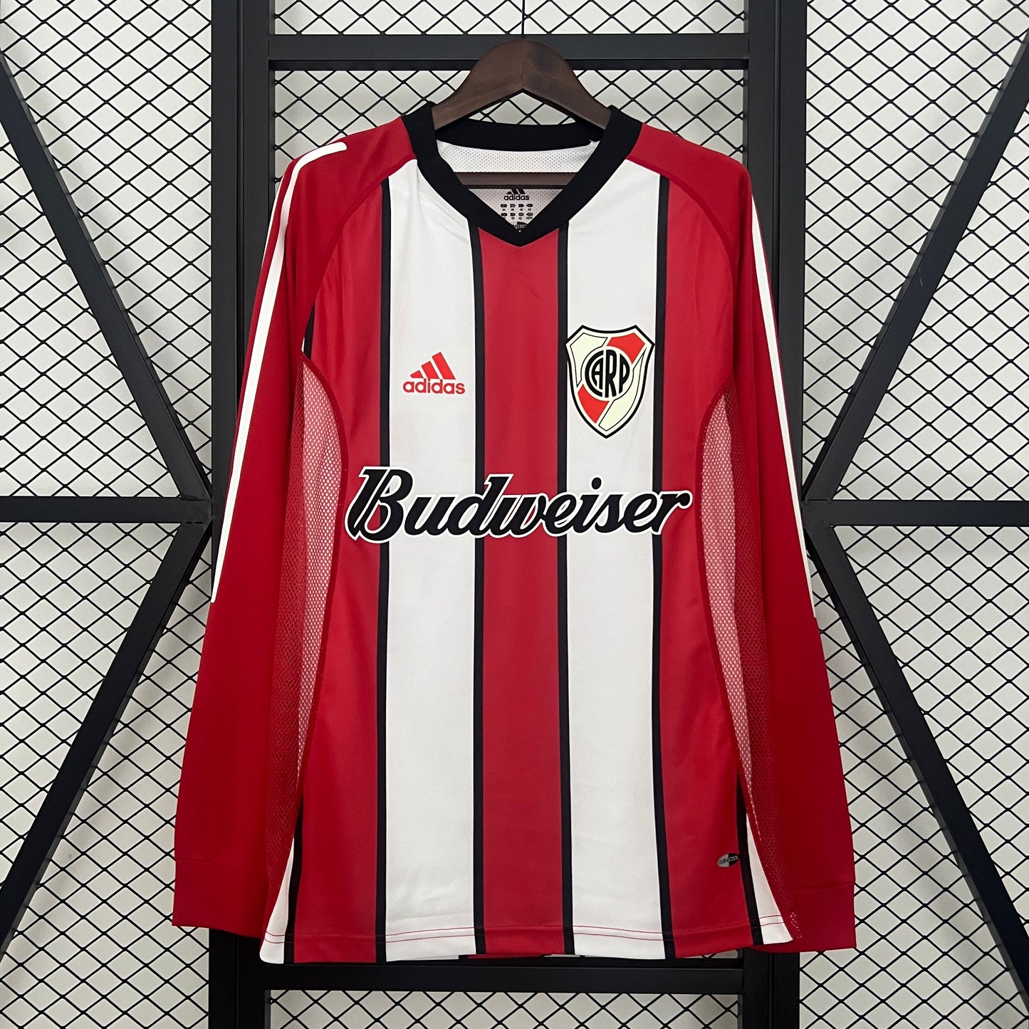 Camiseta River Plate Visita Retro Manga Larga 2003/04 Versión Fan