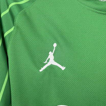 Paris Saint-Germain Portero Verde 2025/26 Manga Larga Versión Fan