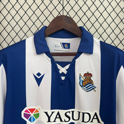 Camiseta Real Sociedad Local 2024-25 | Versión fan