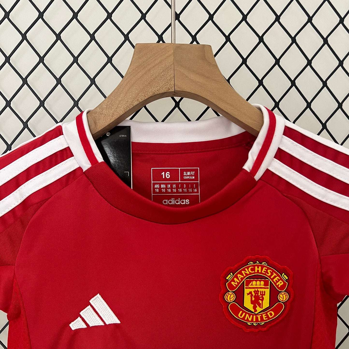 Conjunto niños Manchester United Local 2024/25