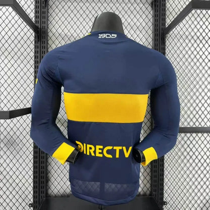 Camiseta Boca Juniors Local Manga Larga 2025/26 Versión Jugador