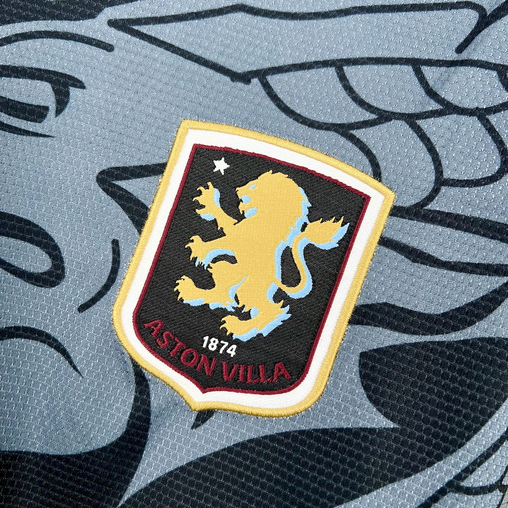 Camiseta Aston Villa Dragon 2025/26 Versión Fan