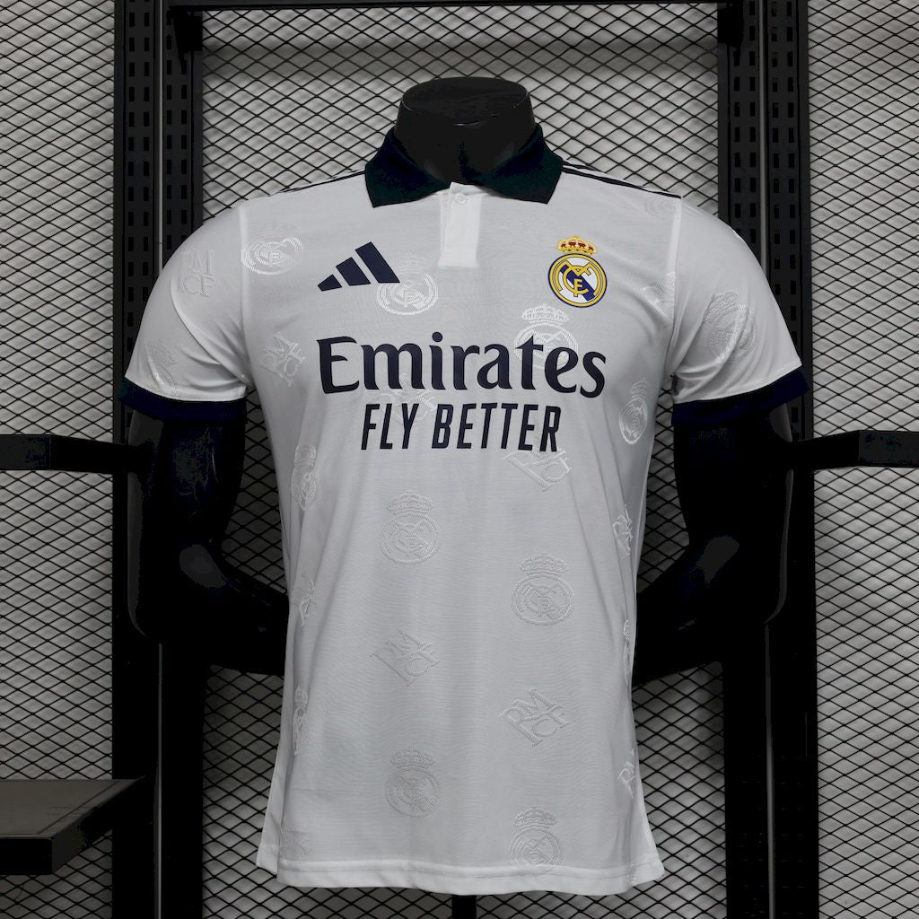 Real Madrid Polo Blanco 2025/26 Versión Jugador