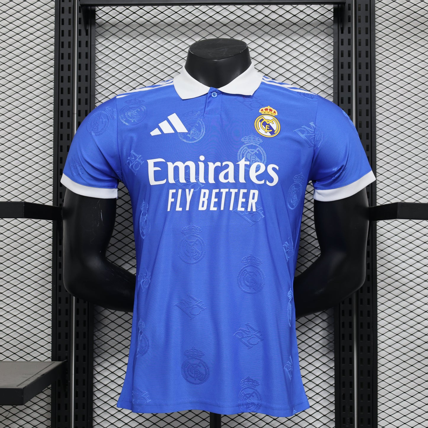 Real Madrid Polo Azul 2025/26 Versión Jugador