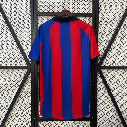 Camiseta FC Barcelona Local Retro 2001/02 Versión Fan