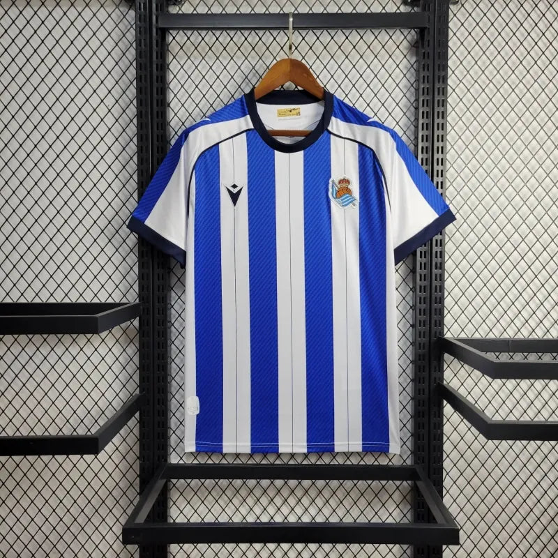 Camiseta Real Sociedad Local 2025/26 Versión Fan