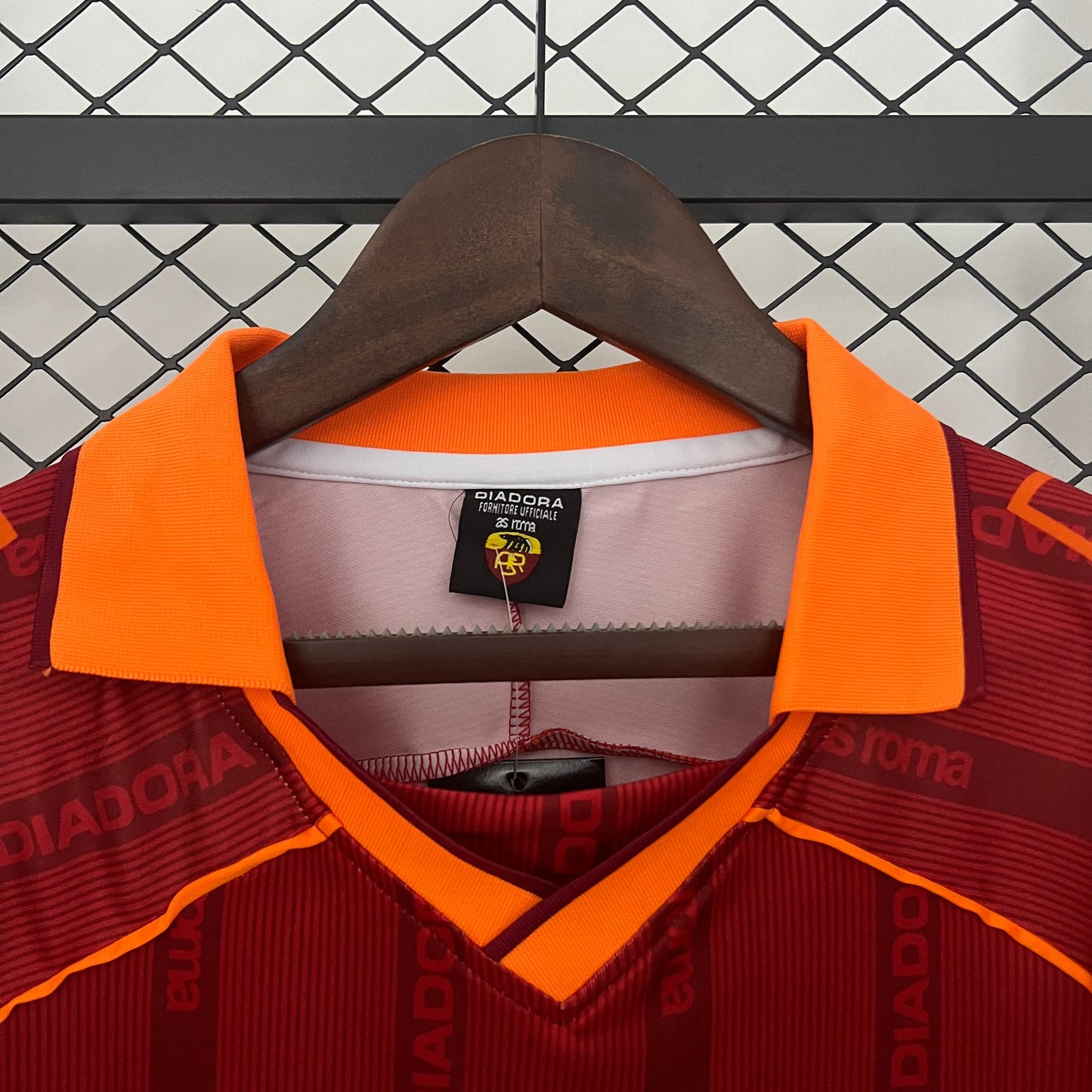 Camiseta AS Roma Local Retro 1999/00 Versión Fan