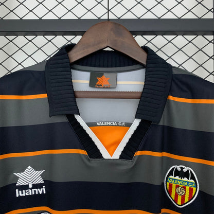Camiseta Valencia CF Visita Retro 1998/99 Versión Fan
