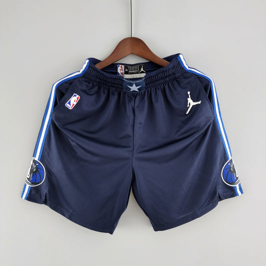 Camiseta Dallas Mavericks Shorts Azul Royal