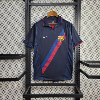Camiseta FC Barcelona Visita Retro 2002/03 Versión Fan