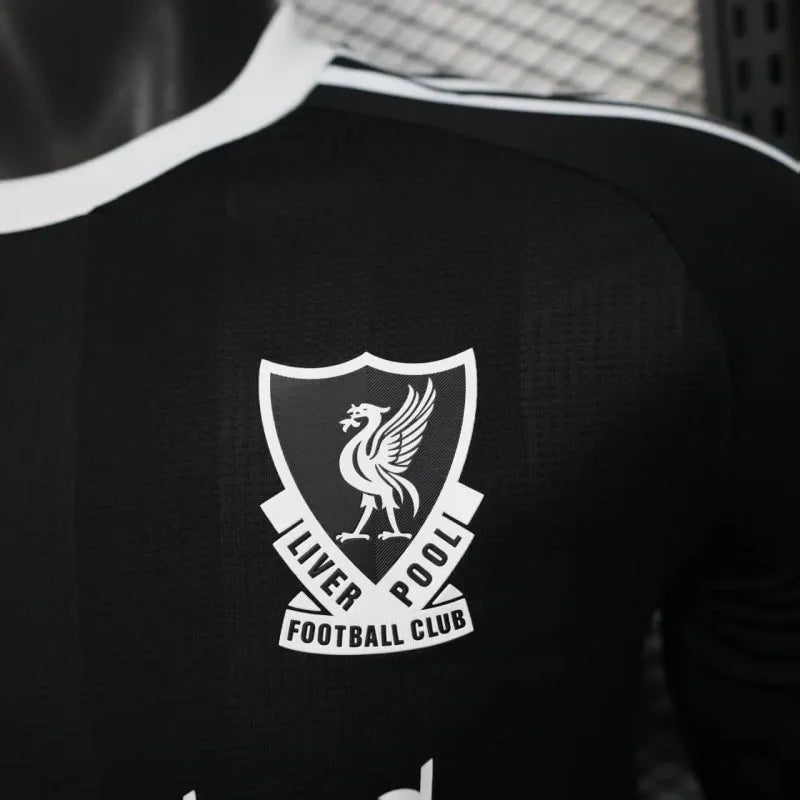 Camiseta Liverpool Portero Visita 2025/26 Versión Jugador