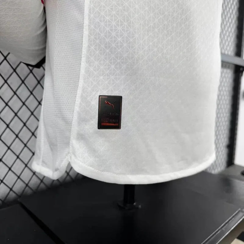 Camiseta AC Milan Visita Manga Larga 2025/26 Versión Jugador